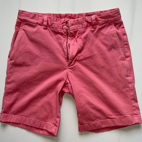 Salmon Colored Vineyard Vines Classic Cut Shorts Size 30 - Picture 1 of 4